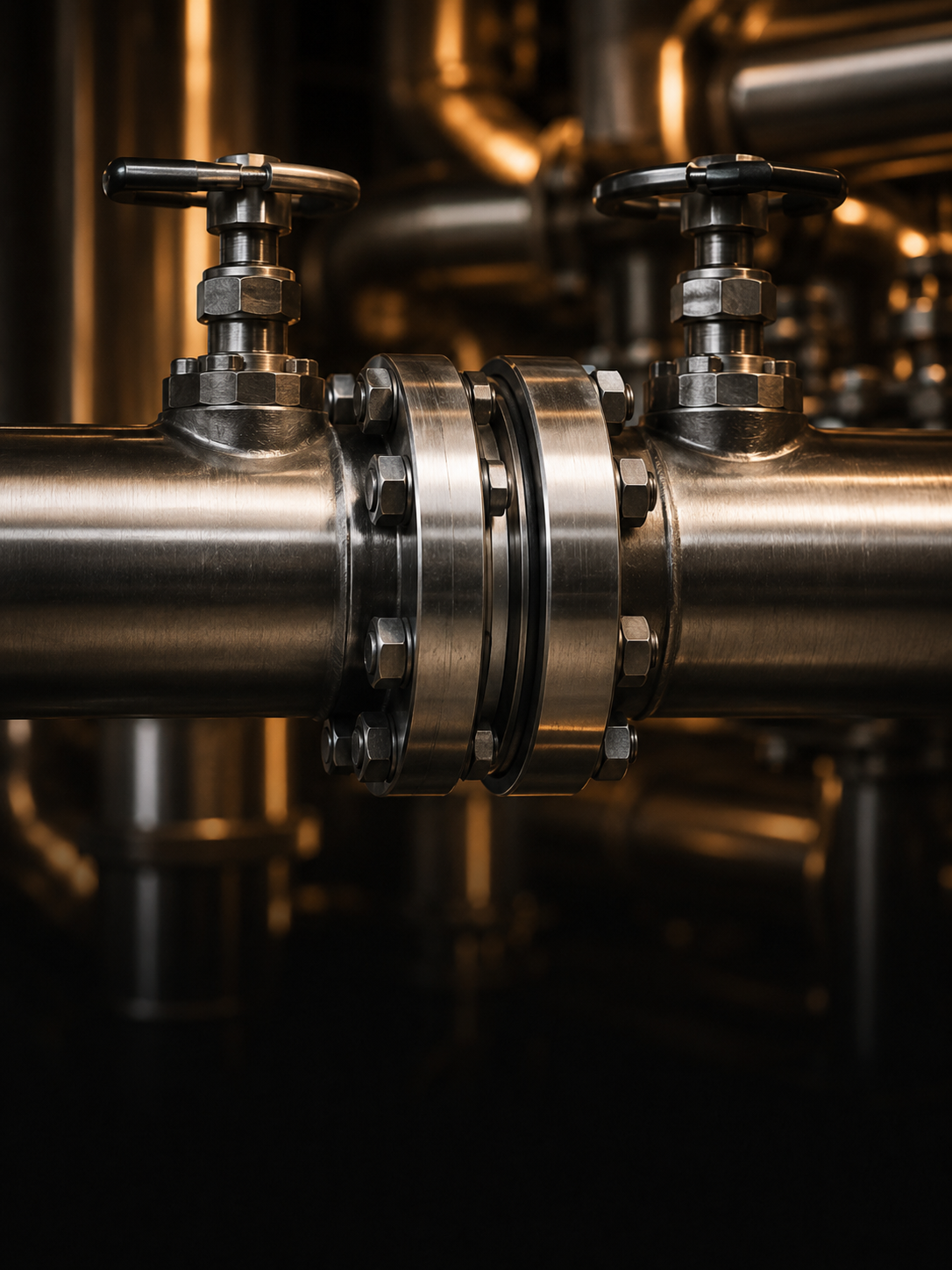 Business representatives building a petroleum supply partnership